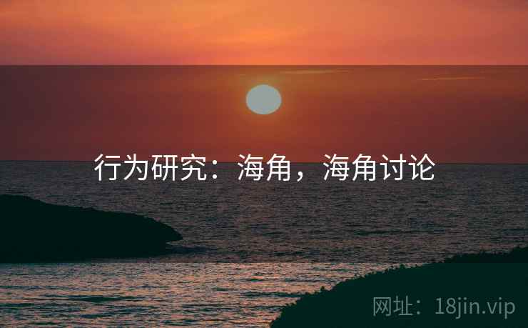 行为研究：海角，海角讨论