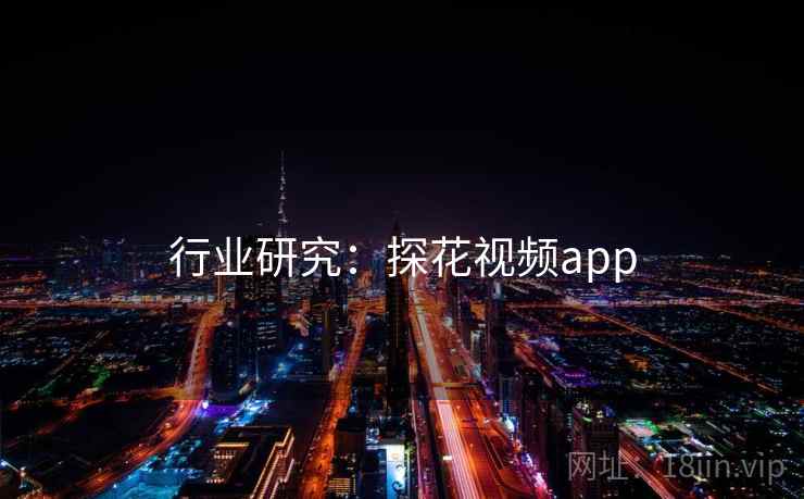 行业研究：探花视频app